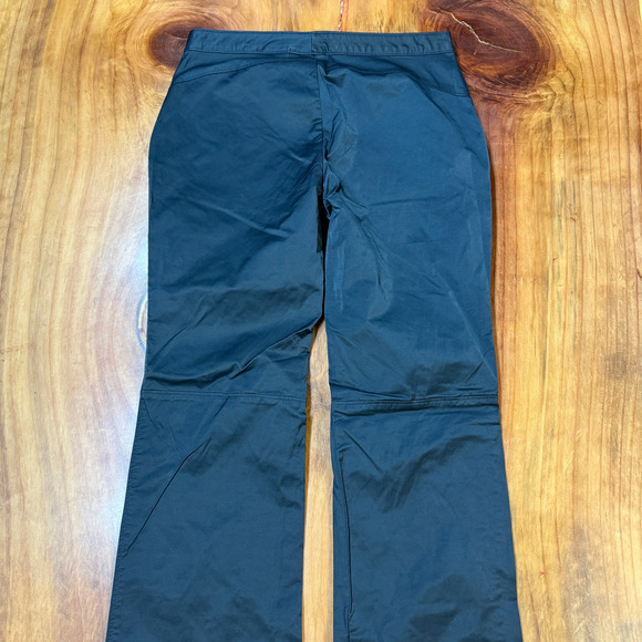 Vintage Y2K Express Jeans Women's Pants 1/2 Low Rise Cotton Shiny Flare LL28 - Picture 6 of 6